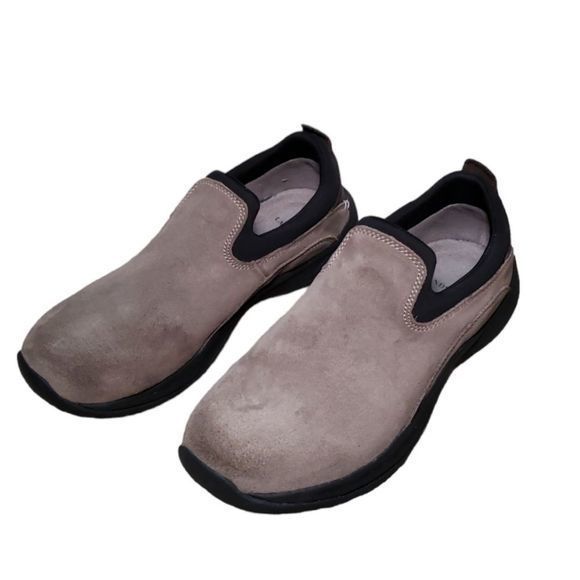 Lands End‎ Suade Slip-on Women's Loafers Size - Picture 2 of 8